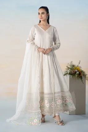 3 Piece Embroidered Lawn Suit | DW-EF24-49