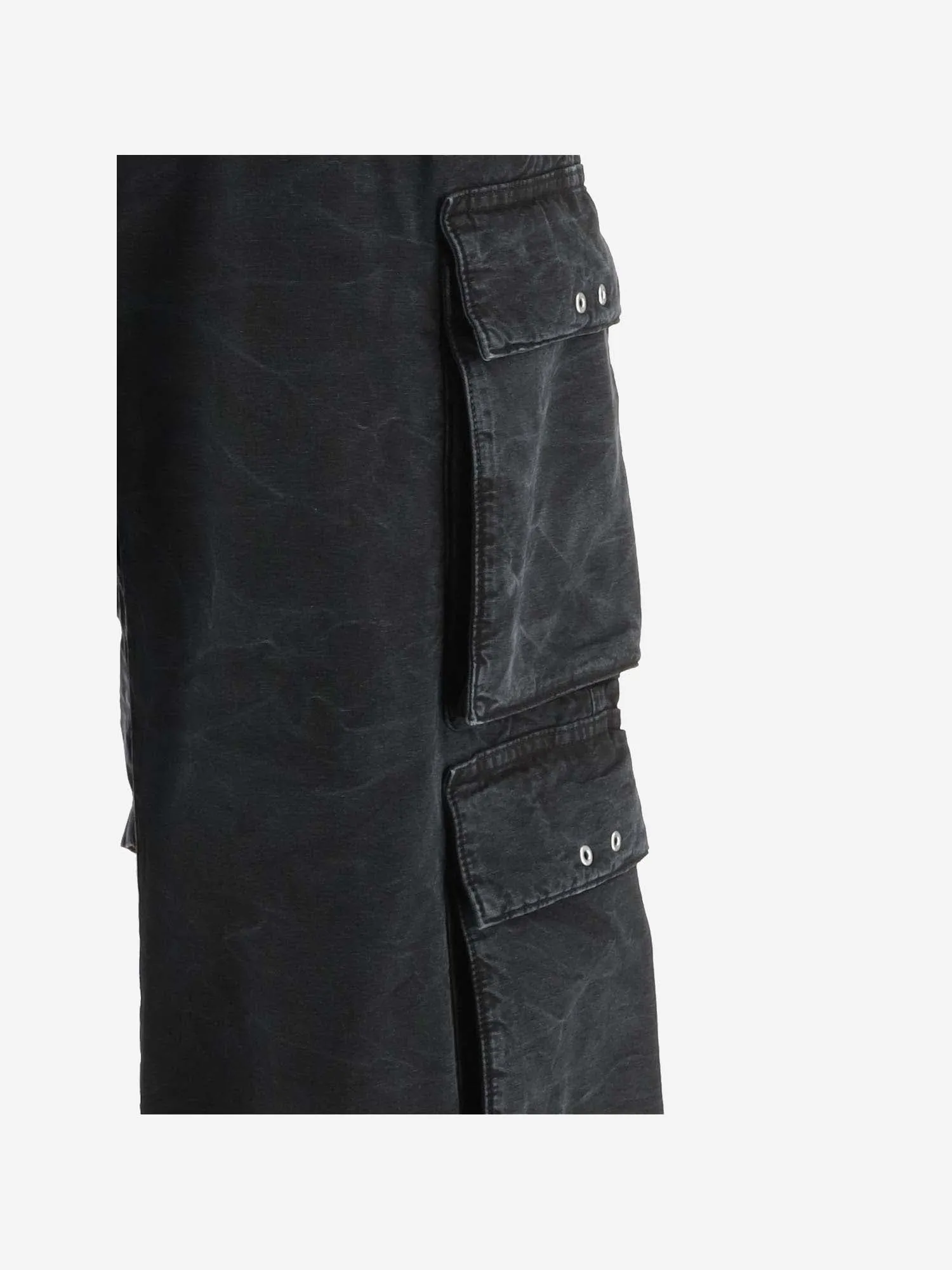 44 Label Group Cotton Cargo Trousers With Logo