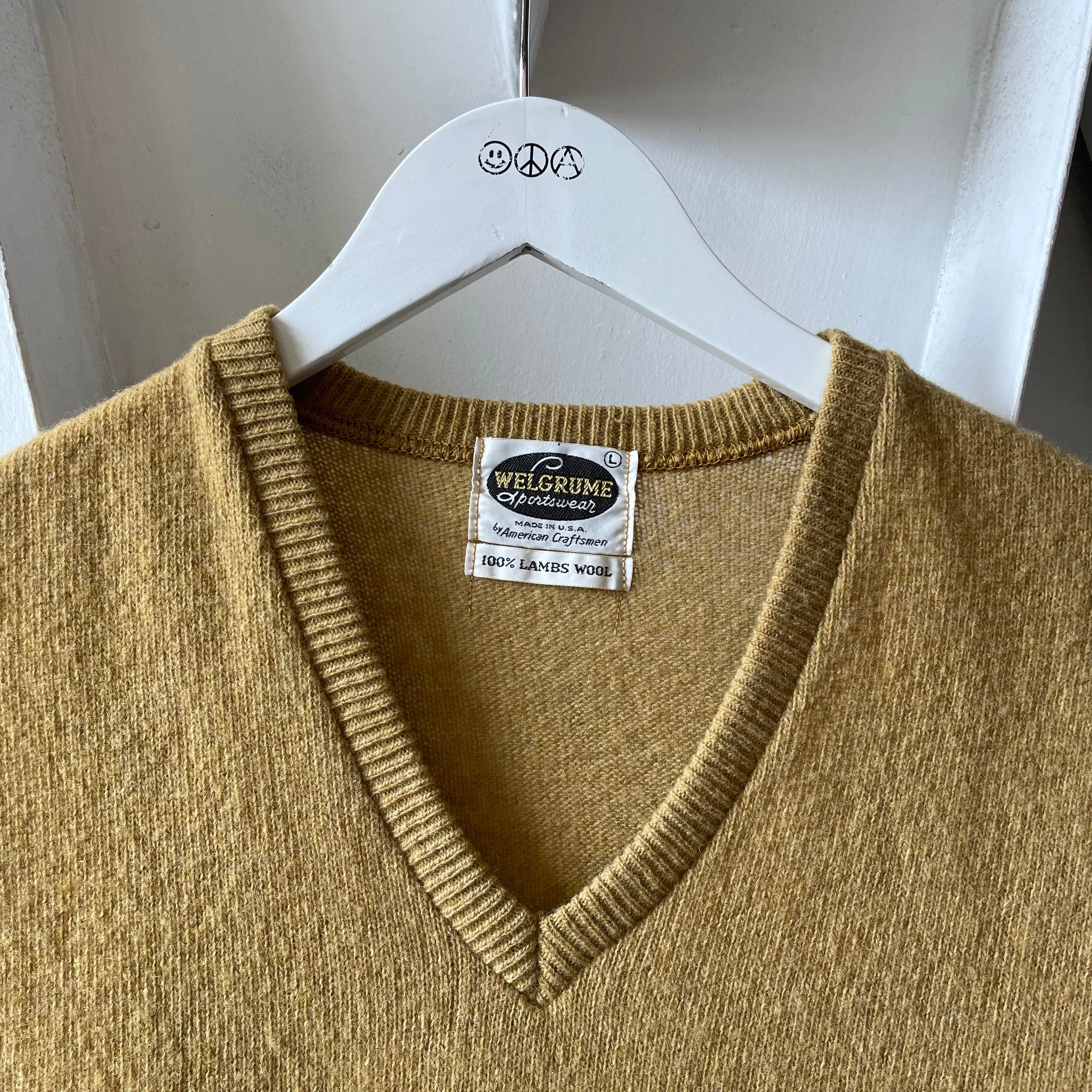 70’s Wool Sweater Vest - Large