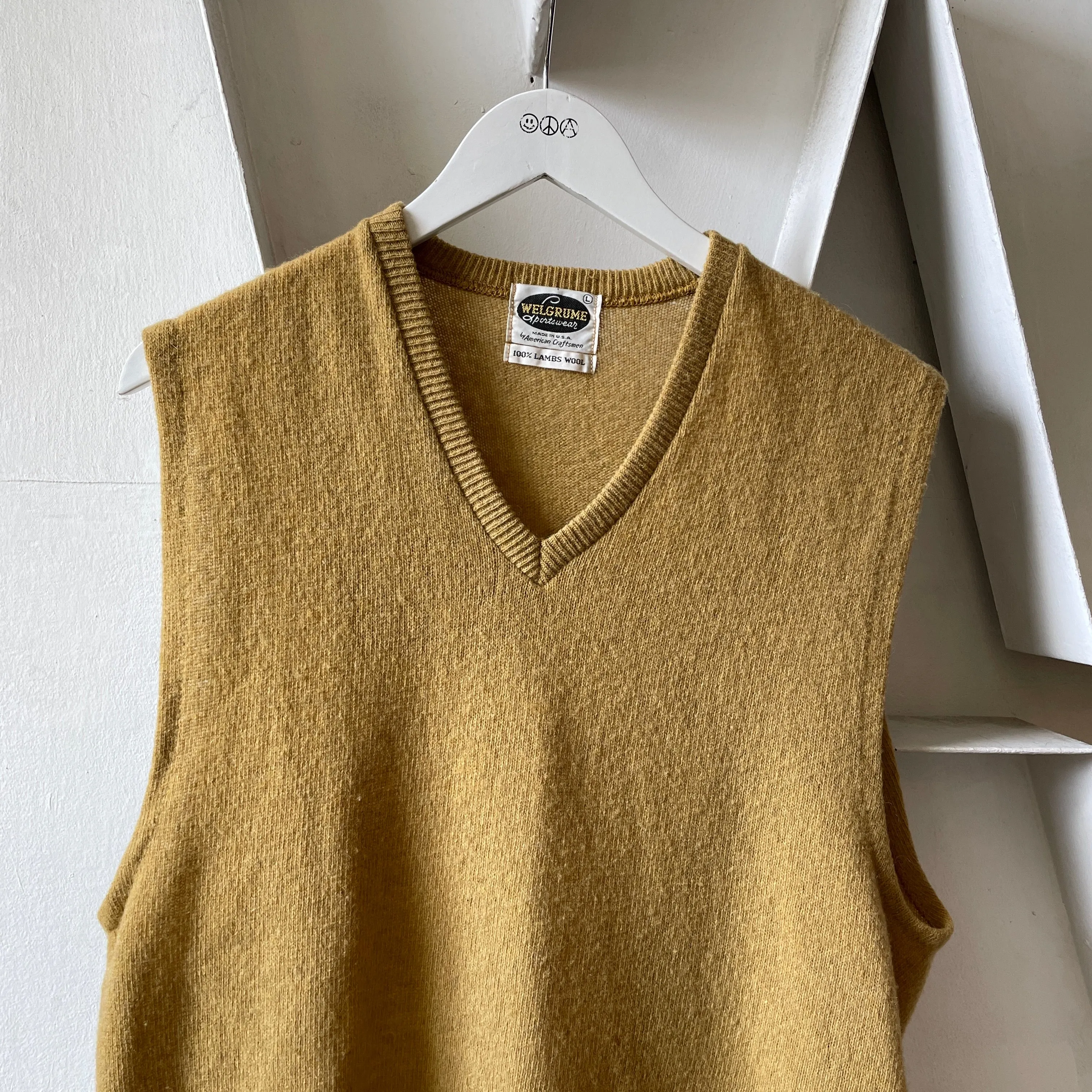 70’s Wool Sweater Vest - Large