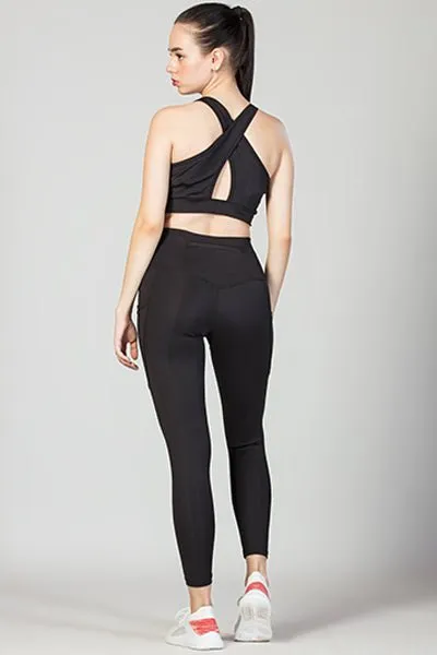 Active High Impact Sports Bra with Ultimate Leggings