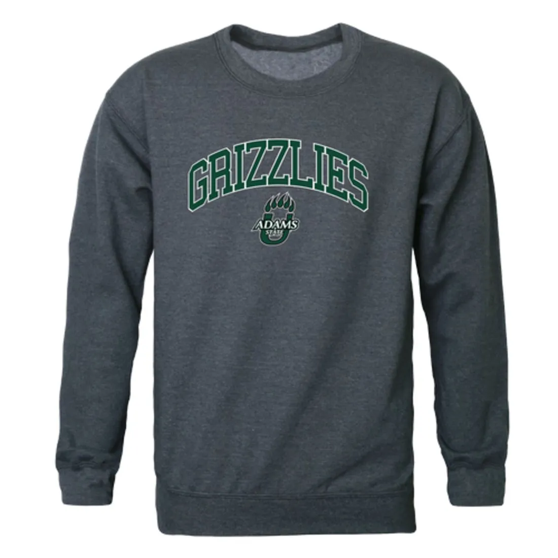 Adams State University Grizzlies Campus Fleece Crewneck Pullover Sweatshirt