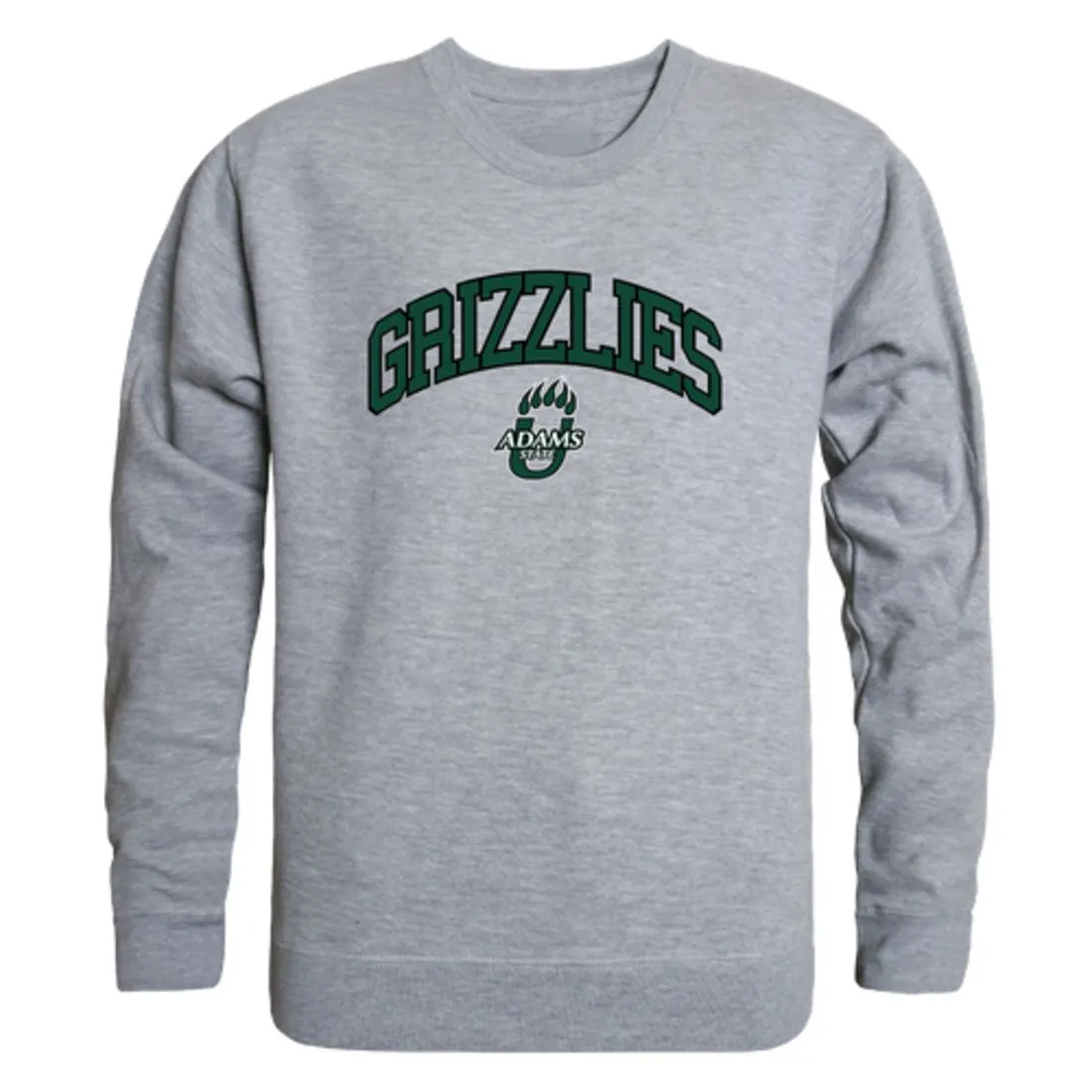 Adams State University Grizzlies Campus Fleece Crewneck Pullover Sweatshirt
