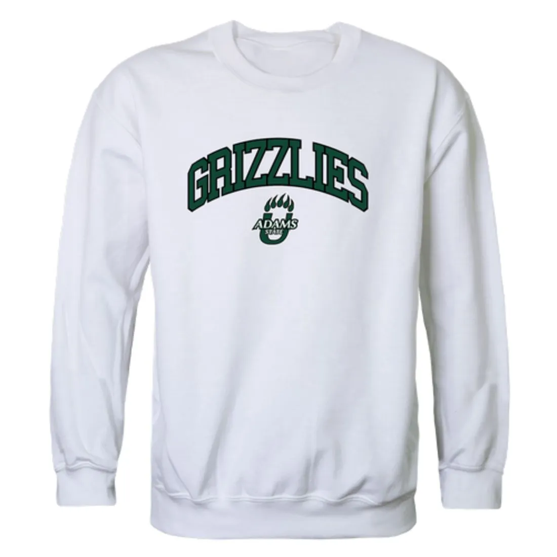 Adams State University Grizzlies Campus Fleece Crewneck Pullover Sweatshirt