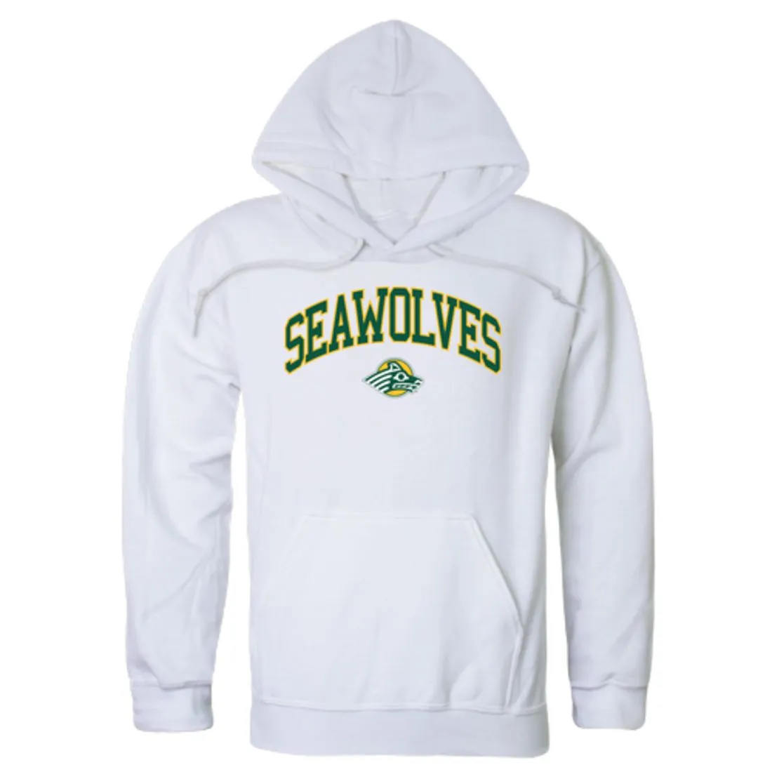 Alaska Anchorage Sea Wolves Campus Fleece Hoodie Sweatshirts