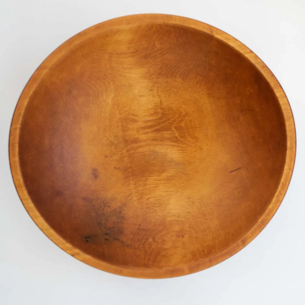 Antique Wooden Butter Bowl |  Restored