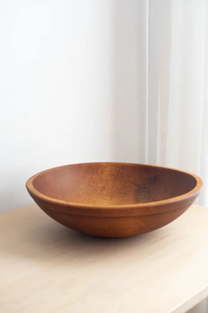 Antique Wooden Butter Bowl |  Restored