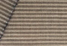 Autumnal Striped Wool Blend