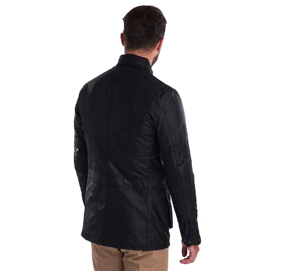 Barbour Corbridge Wax Jacket - Black