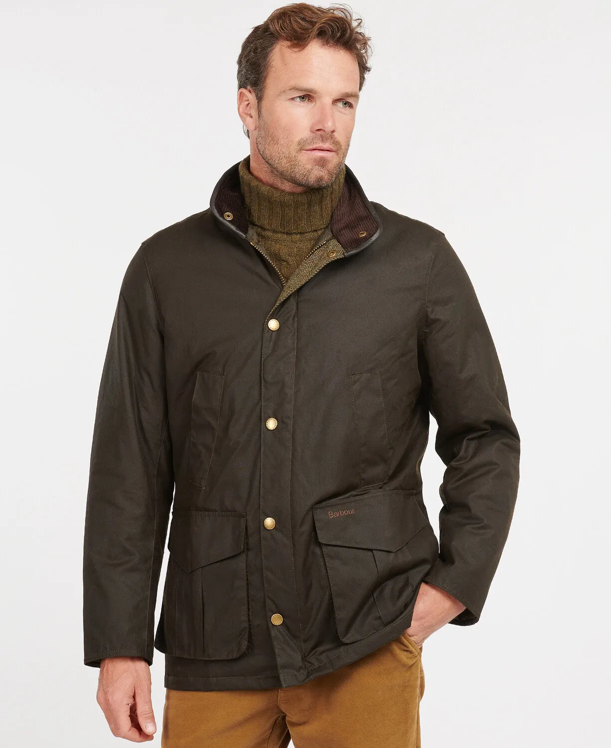 Barbour Hereford Waxed Jacket