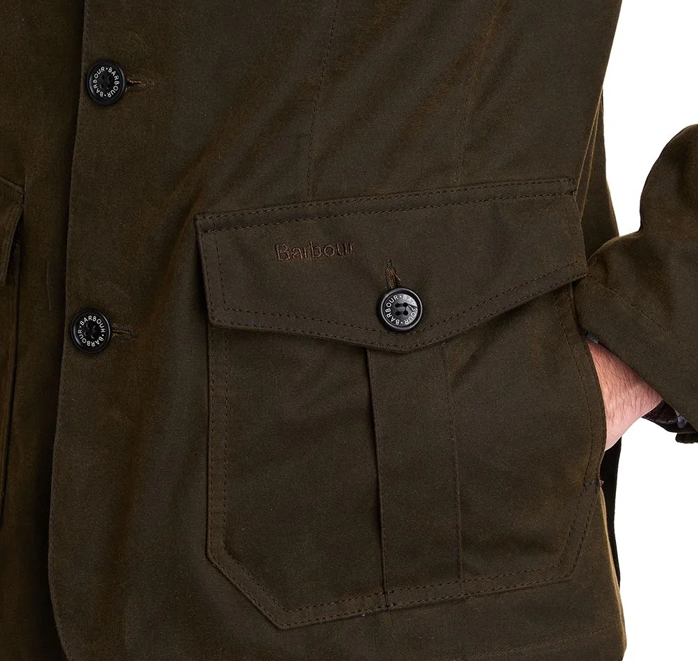 Barbour Lutz Waxed Jacket
