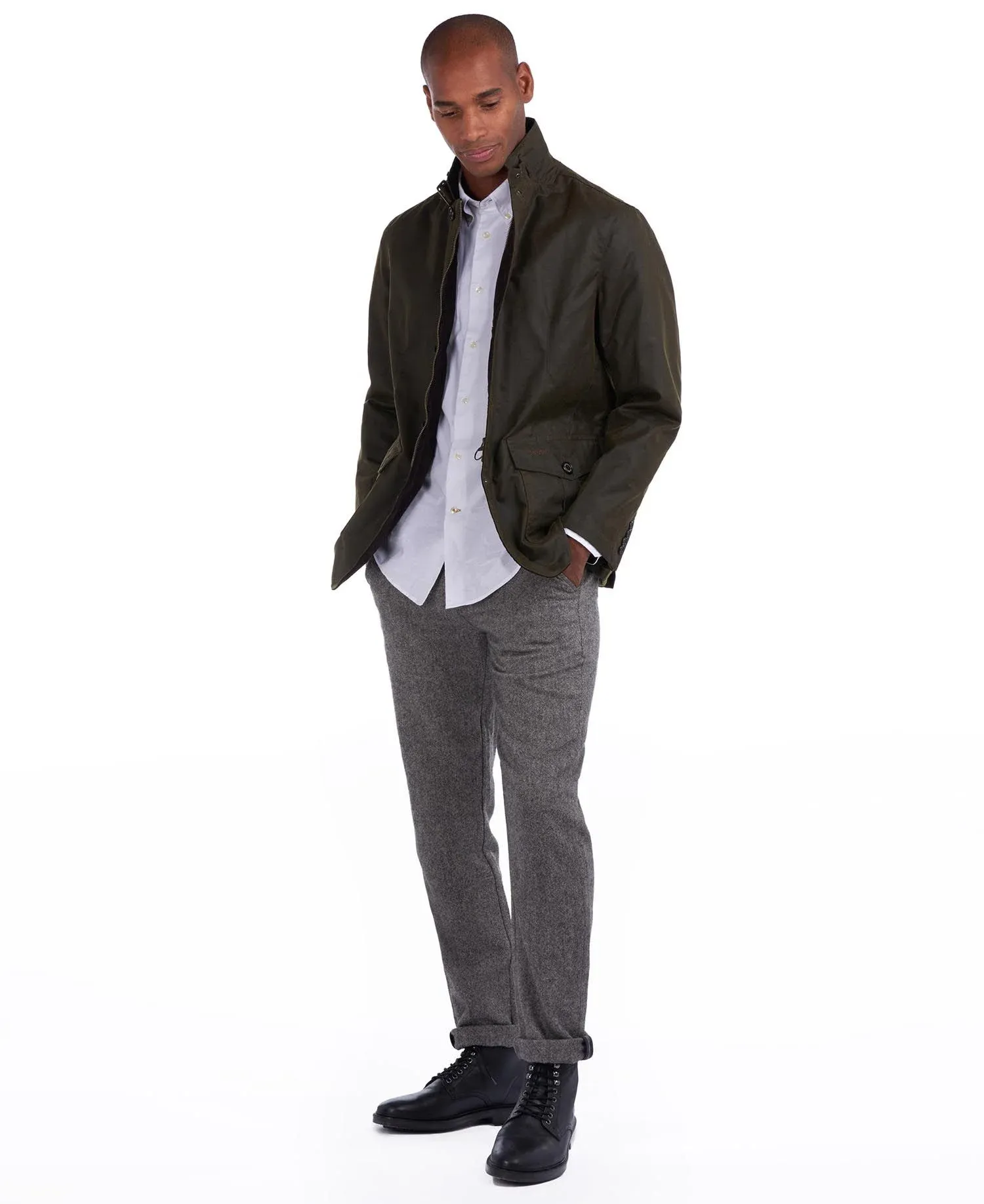 Barbour Lutz Waxed Jacket