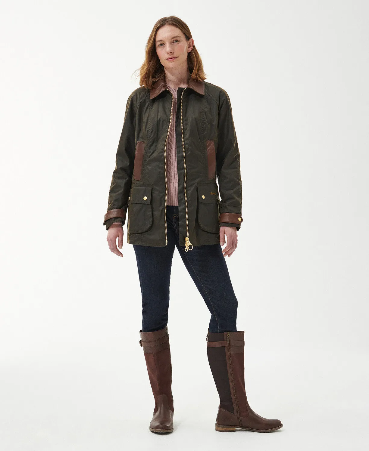 Barbour Premium Beadnell Waxed Jacket