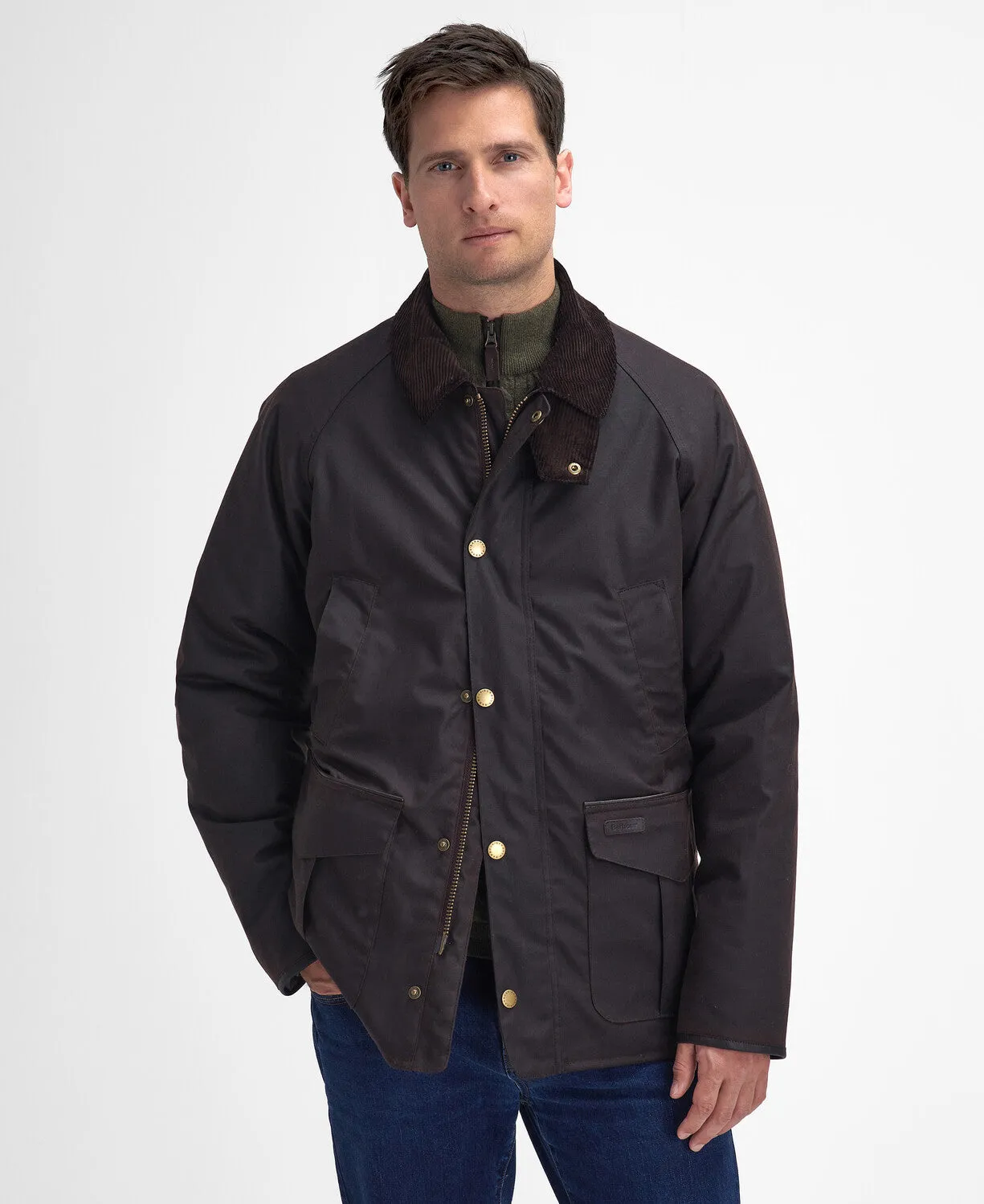 Barbour Stratford Tattersall Waxed Jacket