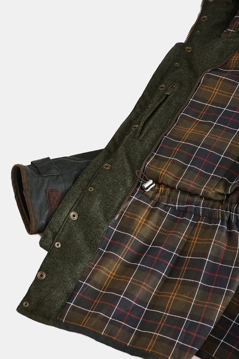 Barbour x TO KI TO Military Wax Jacket (Sage)