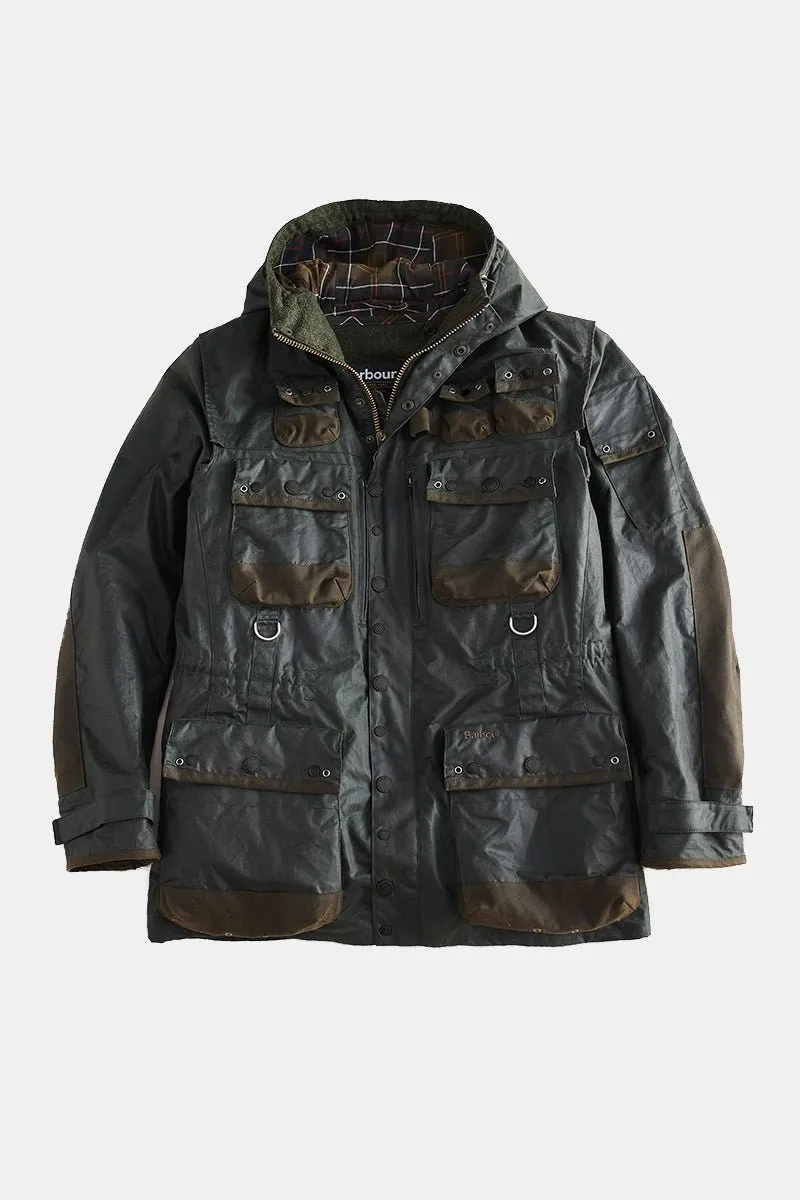 Barbour x TO KI TO Military Wax Jacket (Sage)