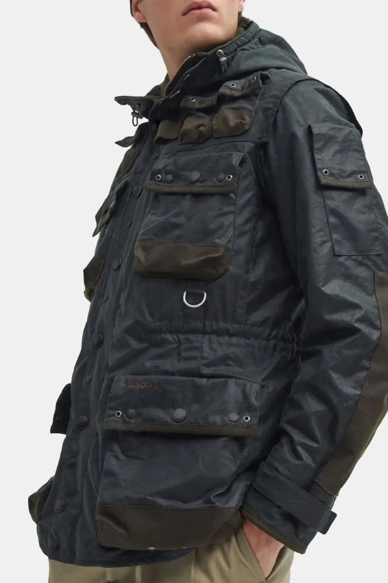 Barbour x TO KI TO Military Wax Jacket (Sage)