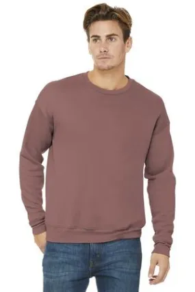 BELLA CANVAS Unisex Sponge Fleece Drop Shoulder Sweatshirt Mauve.38914