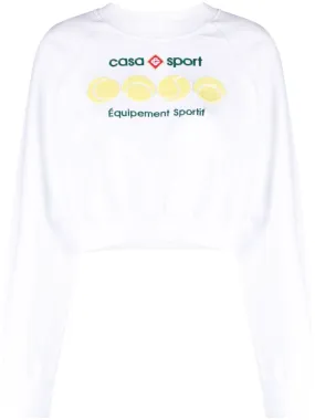 Casa Sport Tennis Balls organic-cotton sweatshirt