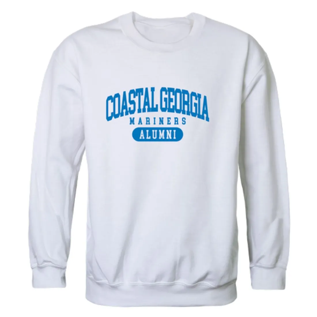 College of Coastal Georgia Mariners Alumni Fleece Crewneck Pullover Sweatshirt