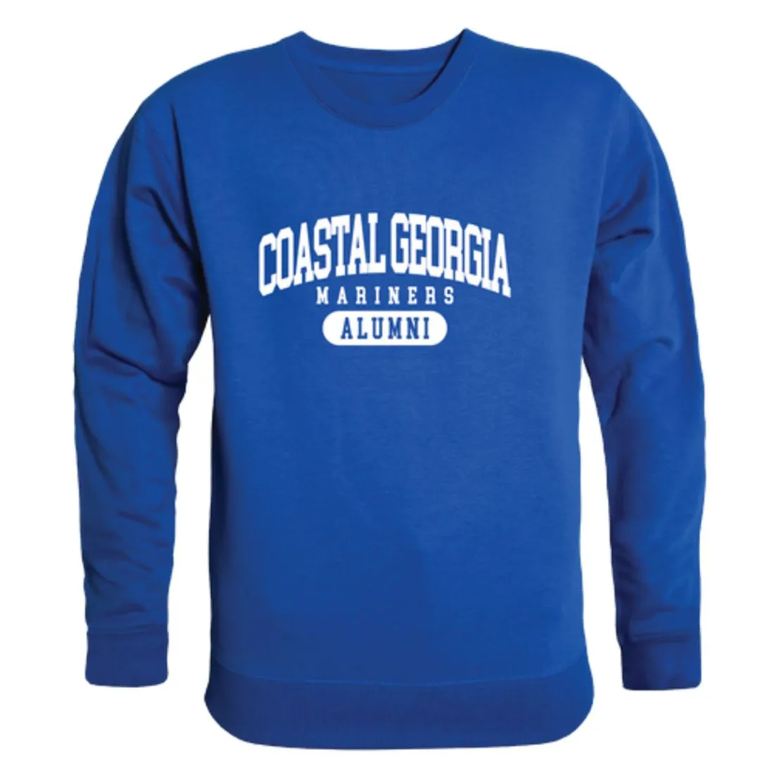 College of Coastal Georgia Mariners Alumni Fleece Crewneck Pullover Sweatshirt