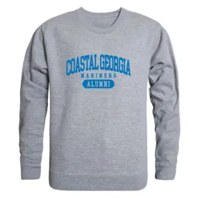 College of Coastal Georgia Mariners Alumni Fleece Crewneck Pullover Sweatshirt