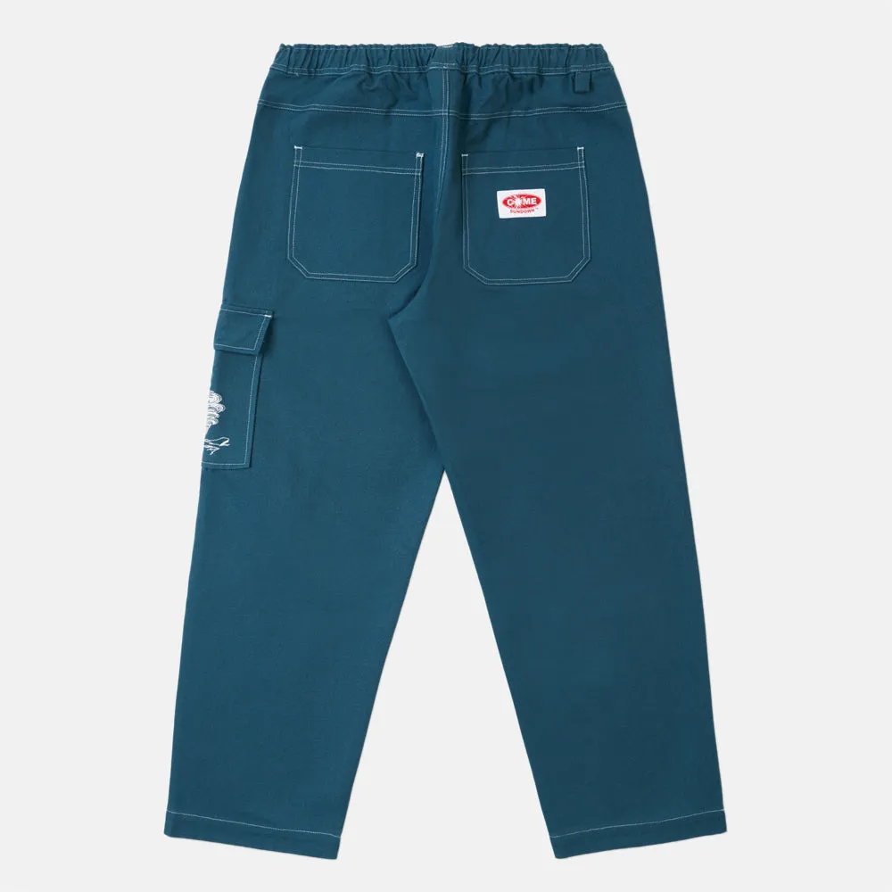 Come Sundown - Twist Pants - Slate