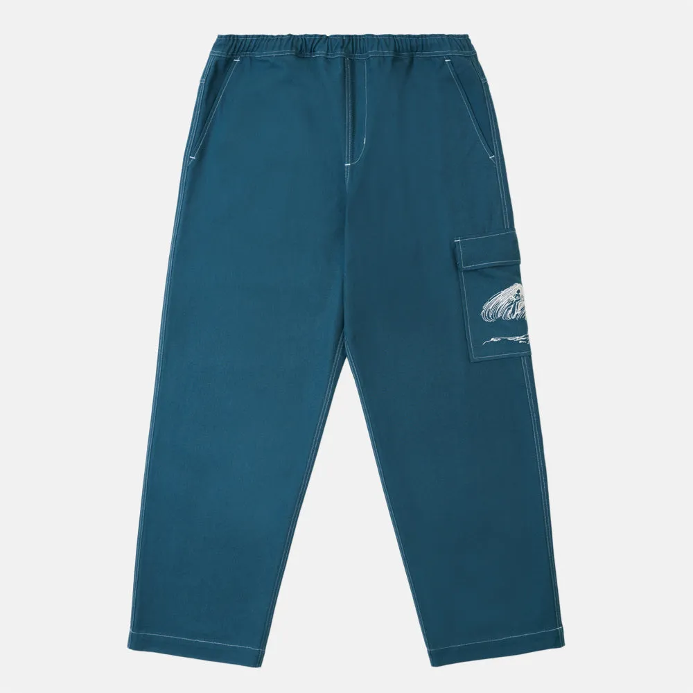 Come Sundown - Twist Pants - Slate
