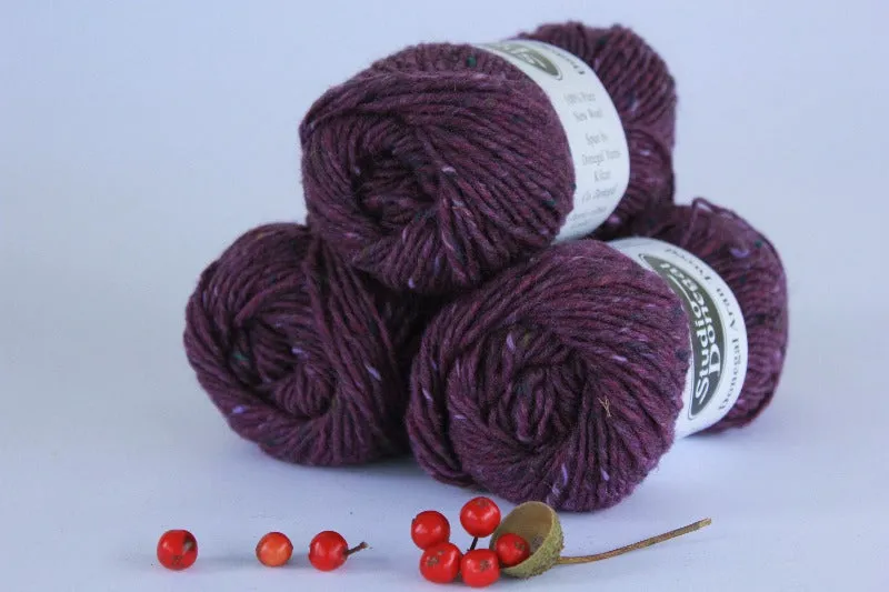 DONEGAL TWEED ~ Plum 4814