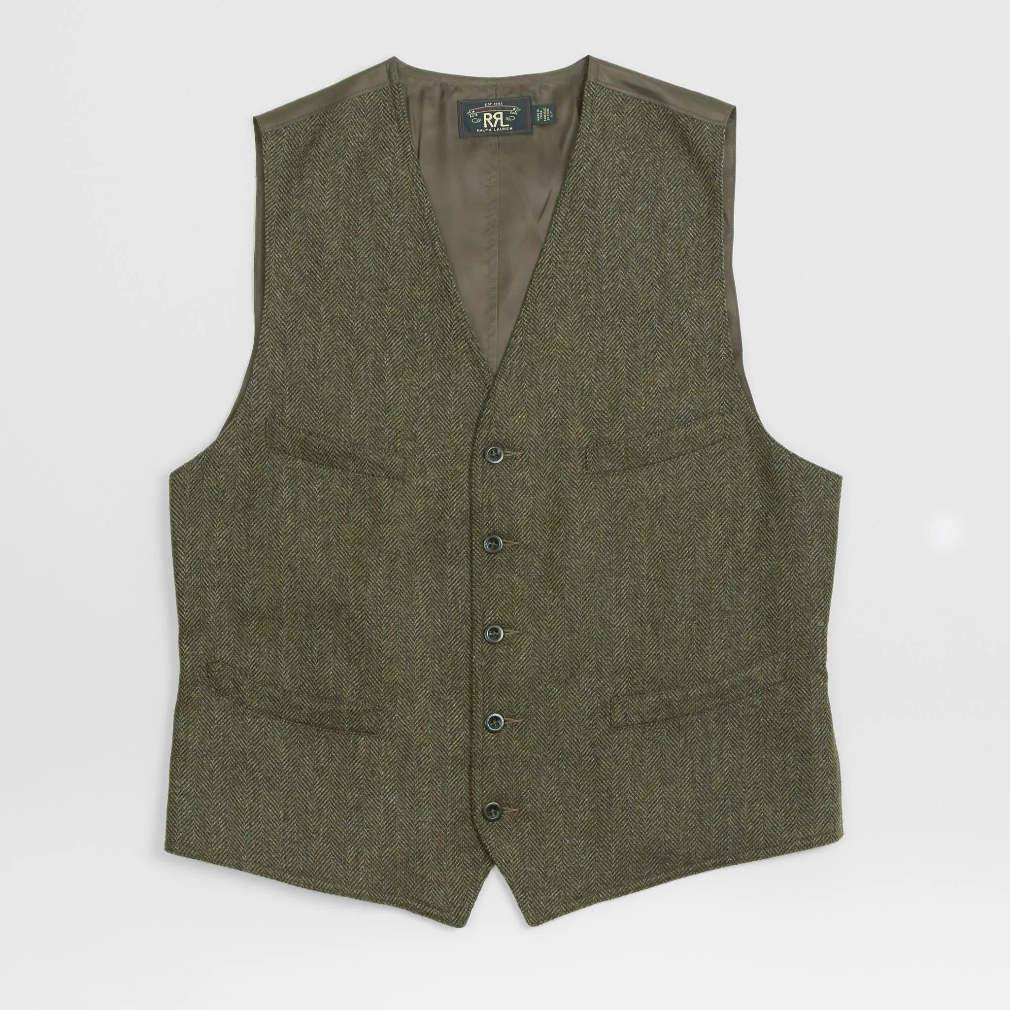 Double RL Laverstock Wool Dress Vest