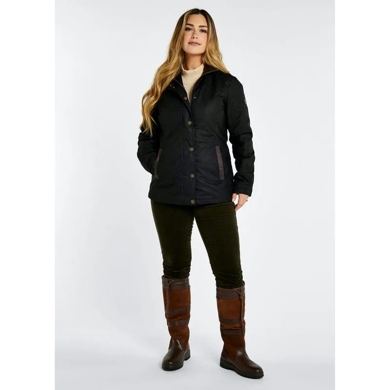 Dubarry Mountrath Ladies Primaloft Waxed Jacket - Black