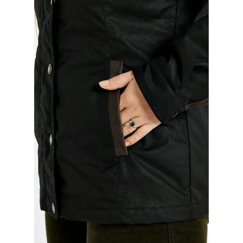 Dubarry Mountrath Ladies Primaloft Waxed Jacket - Black