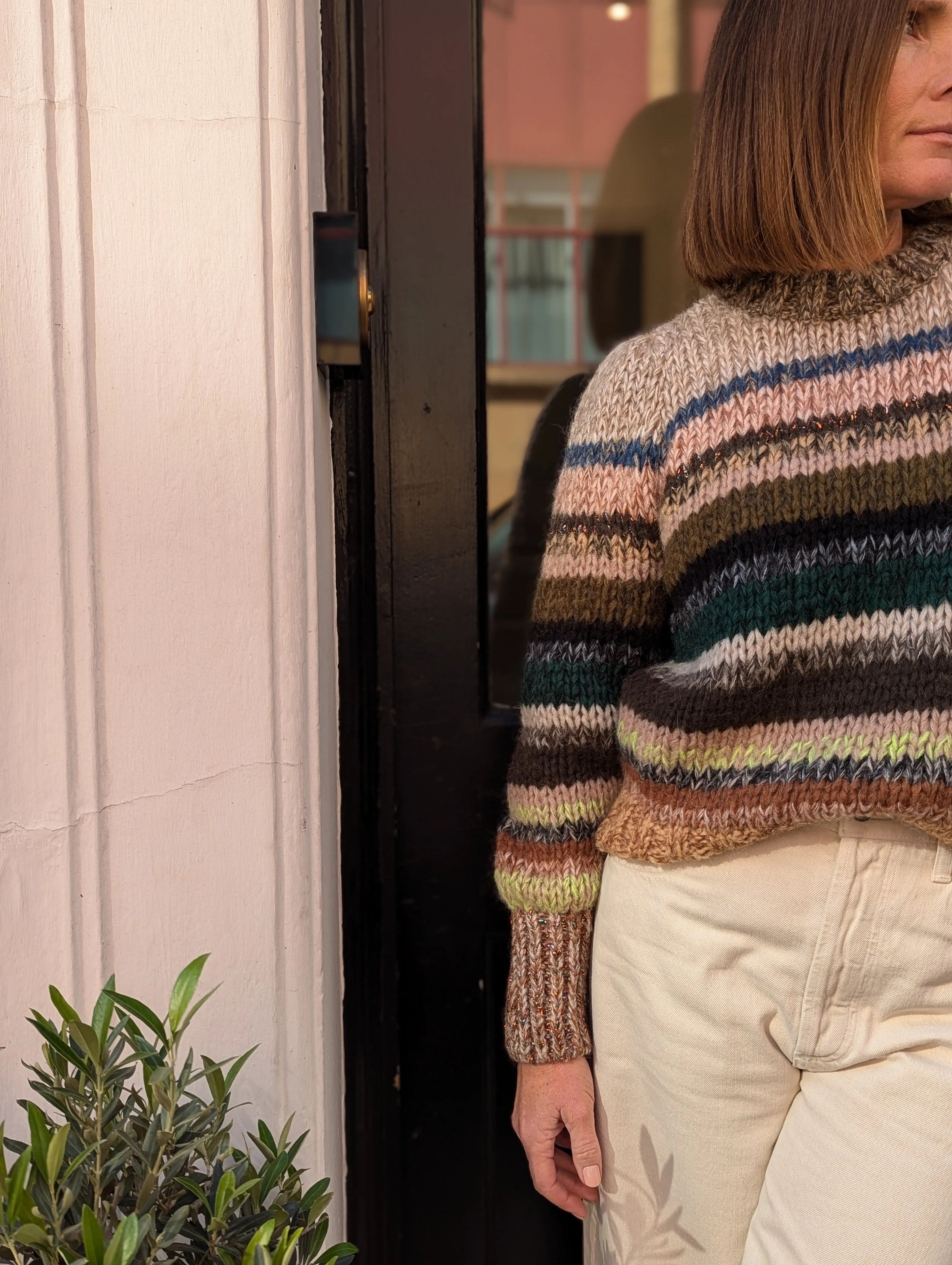 Fifi Multi-Stripe Jumper