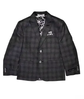 Glen Plaid Check Blazer
