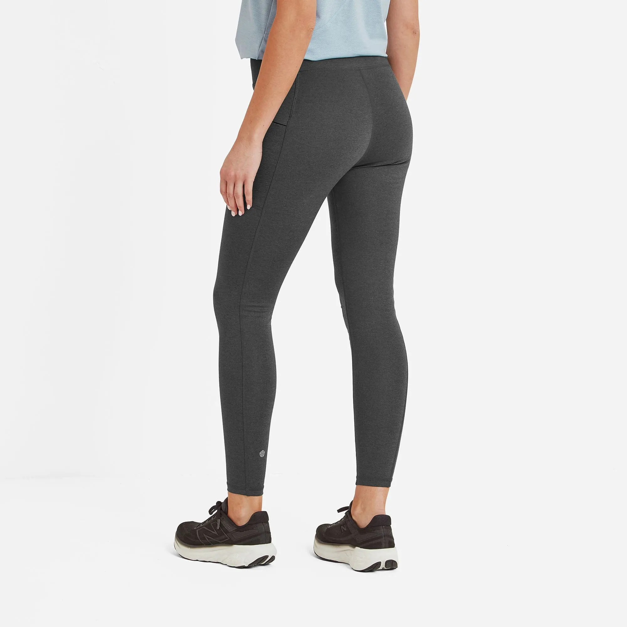 Haller Womens Leggings - Dark Grey Marl