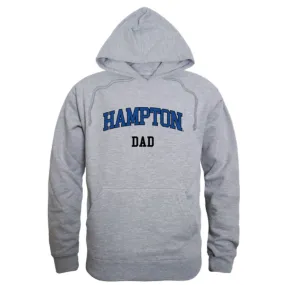 Hampton University Pirates Dad Fleece Hoodie Sweatshirts