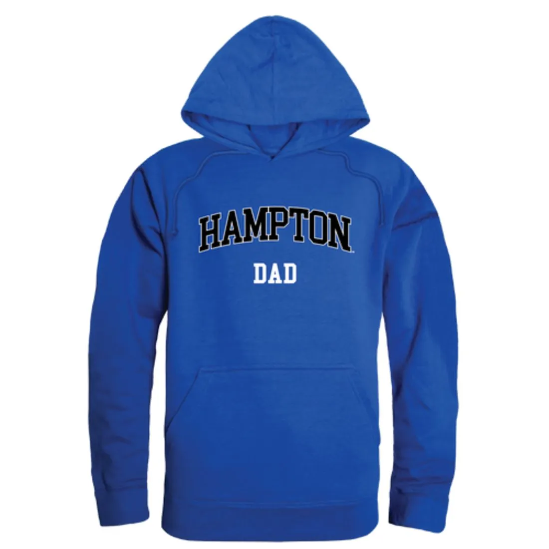 Hampton University Pirates Dad Fleece Hoodie Sweatshirts