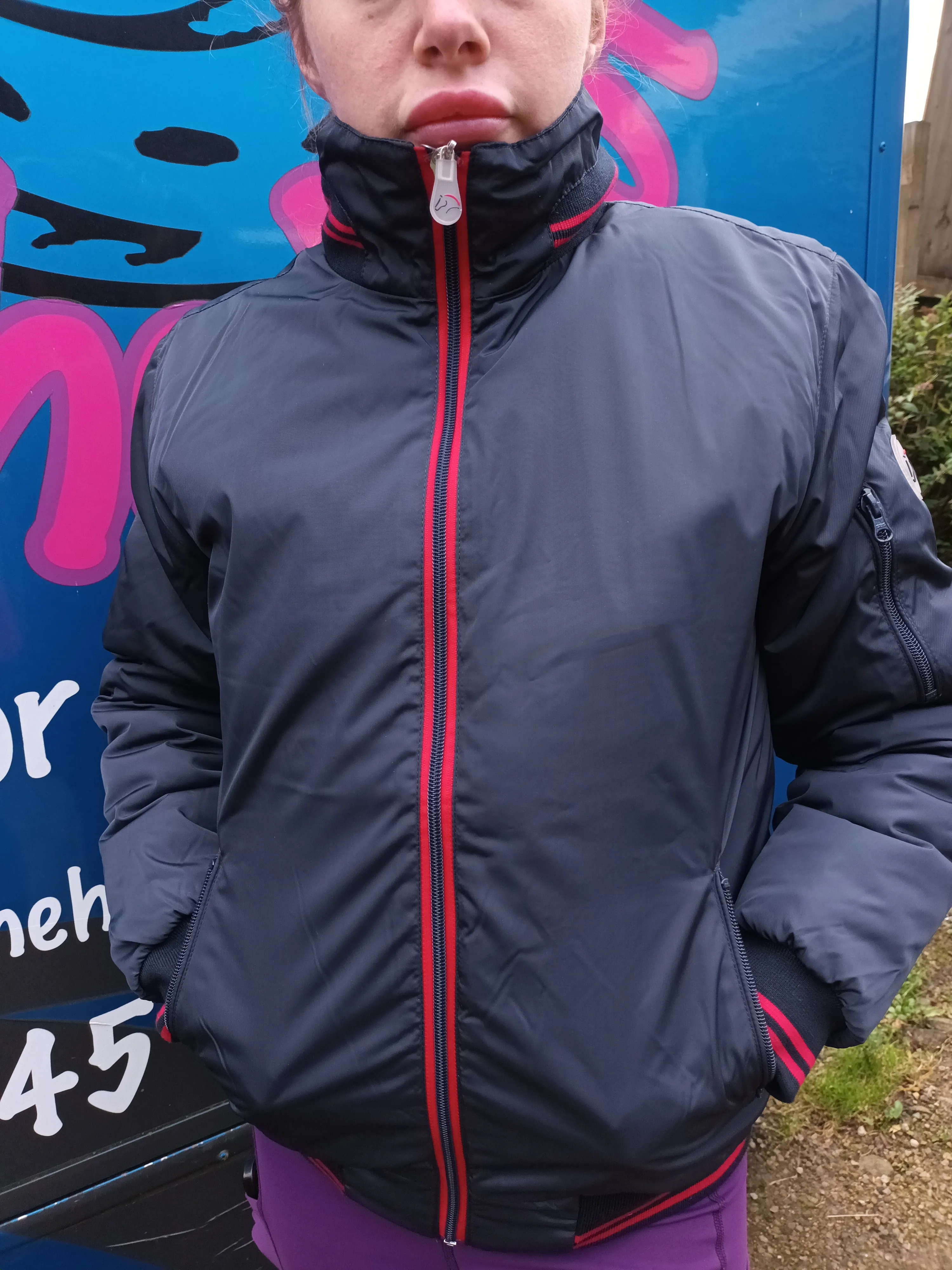 HKM SIZE 8 BOMBER COAT