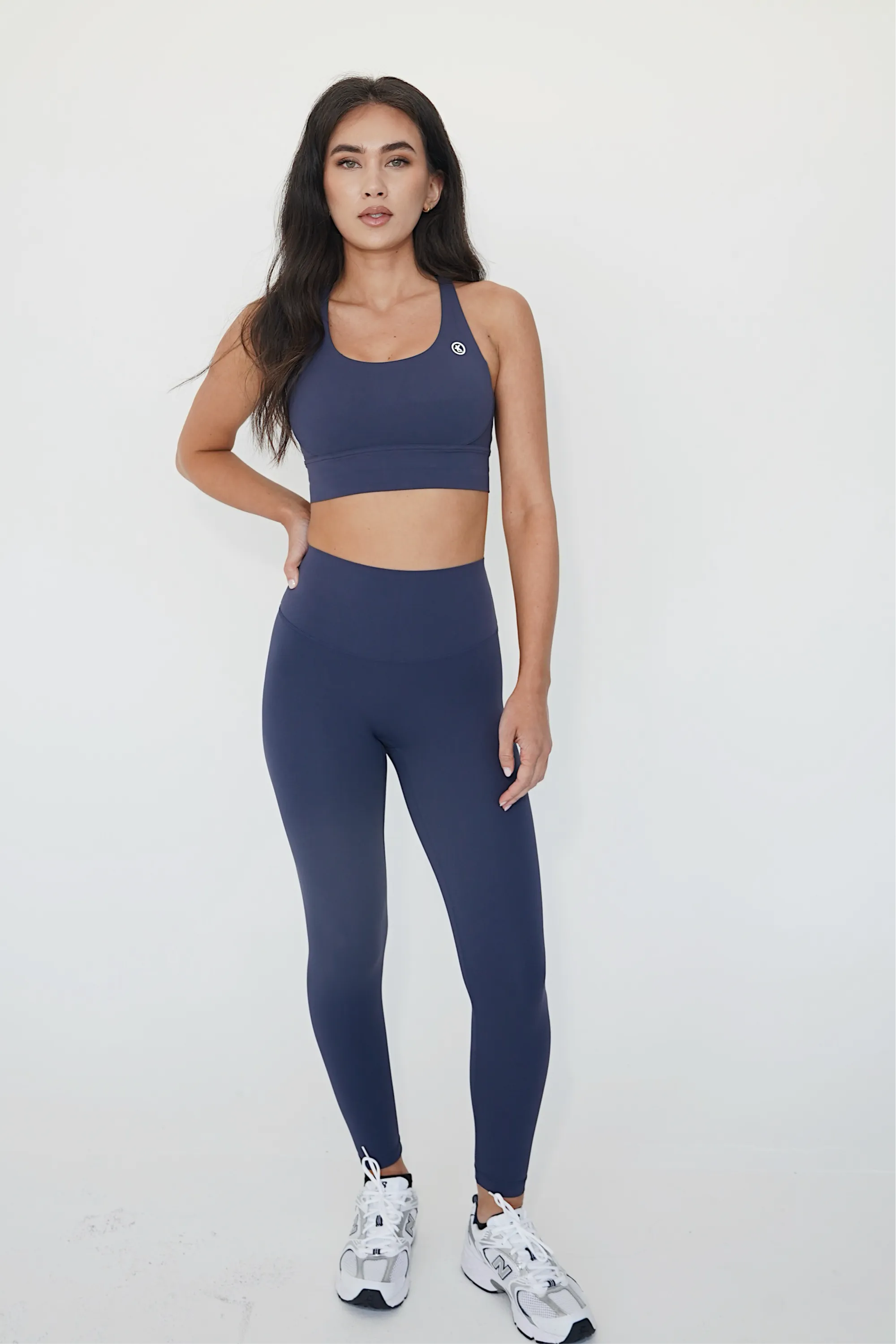 I Am Compassionate Quick-Dry Butter Blue Bra