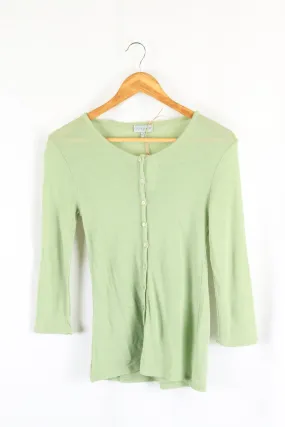 Jigsaw Green Cardigan S