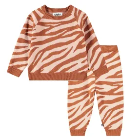 Jumpers Gilby Set Baby Zebra Knit