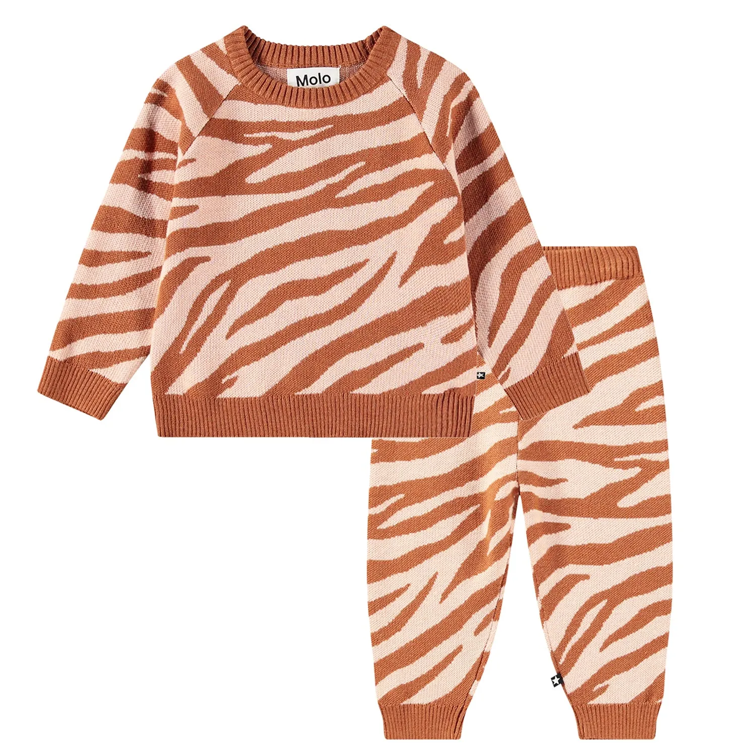 Jumpers Gilby Set Baby Zebra Knit