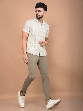 Khaki Knitted Trousers