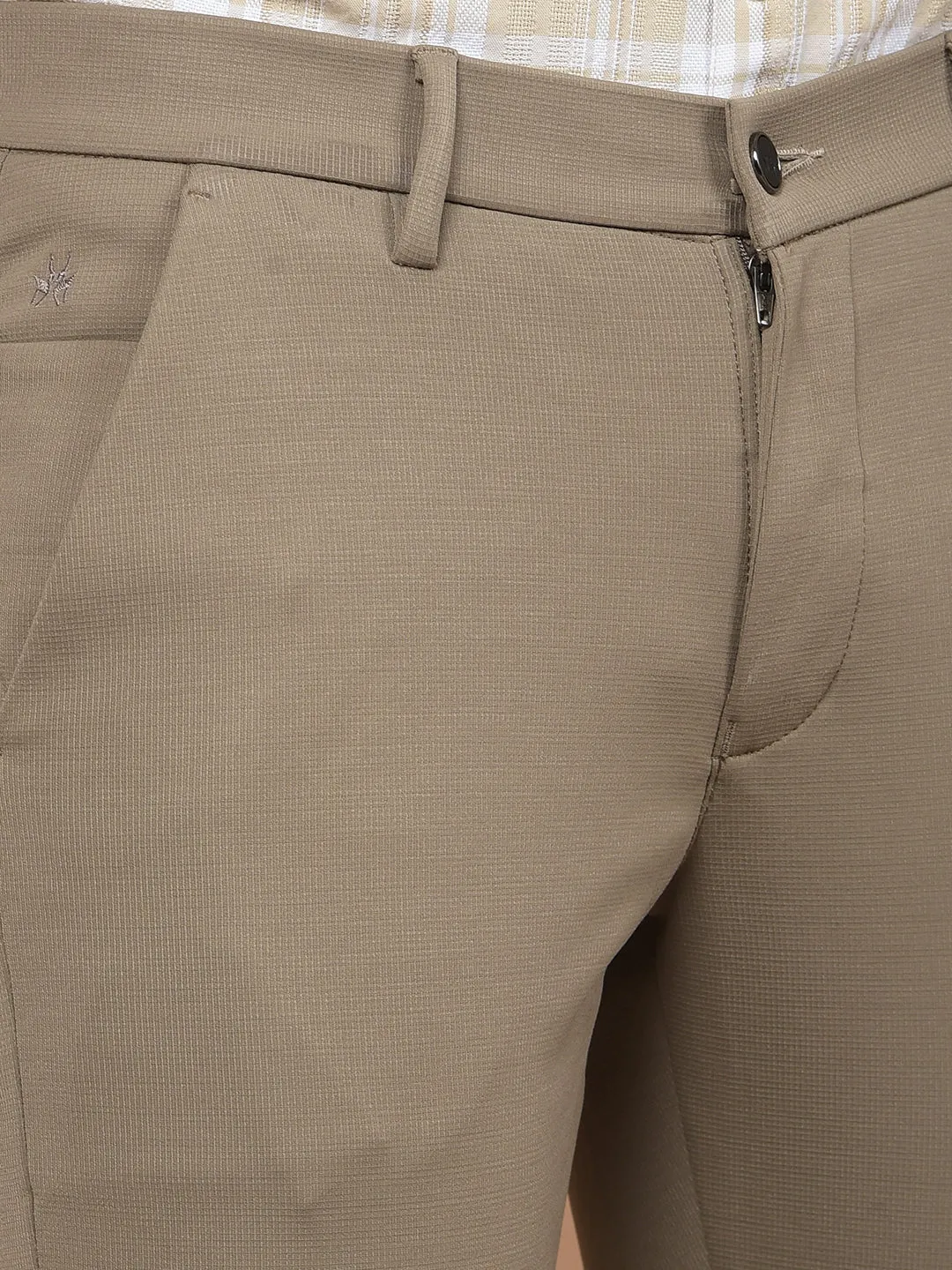 Khaki Knitted Trousers