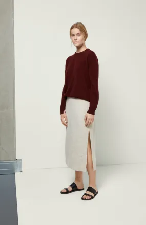 Long Skirt In Oatmeal