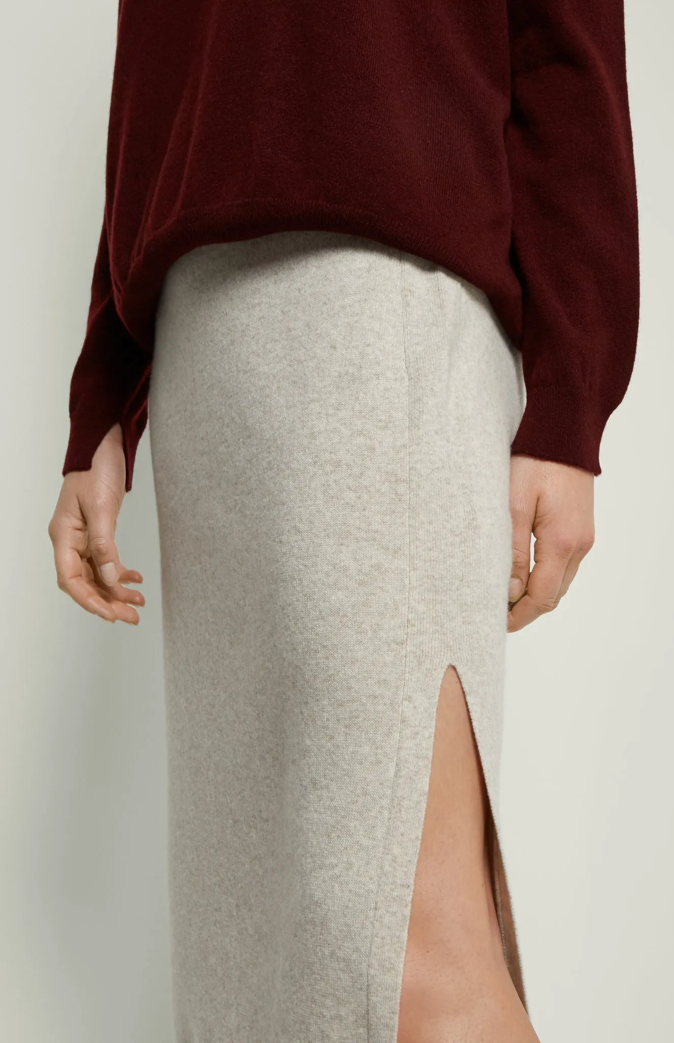 Long Skirt In Oatmeal
