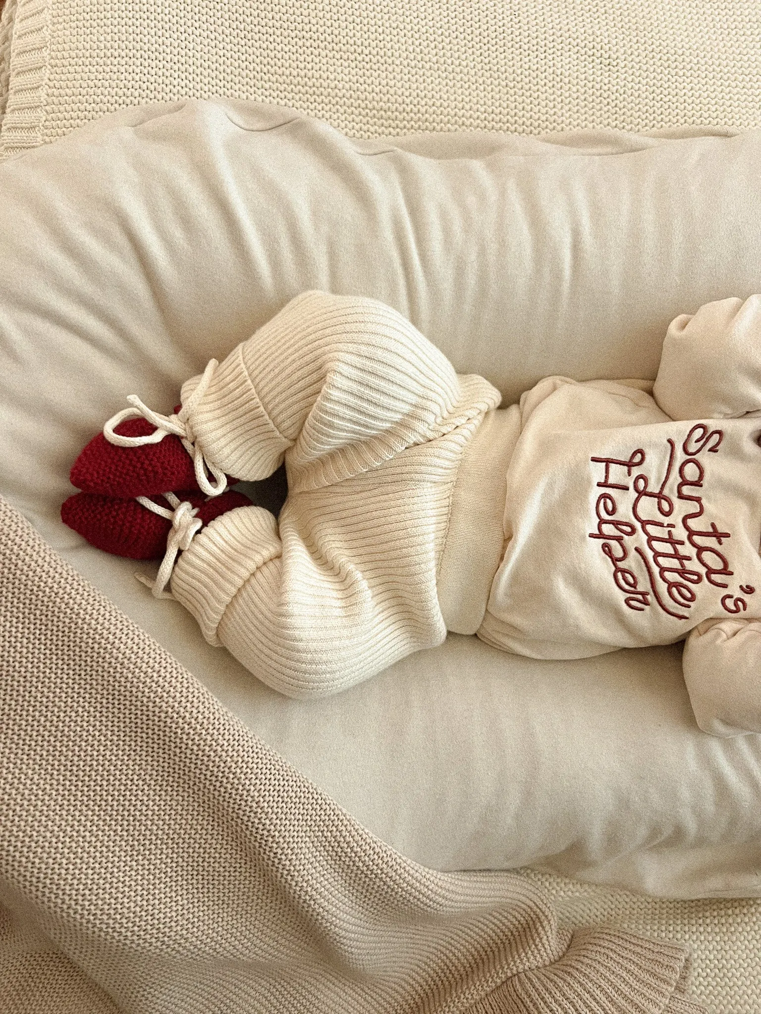 Luna   Luca Baby Rib Leggings | Cream
