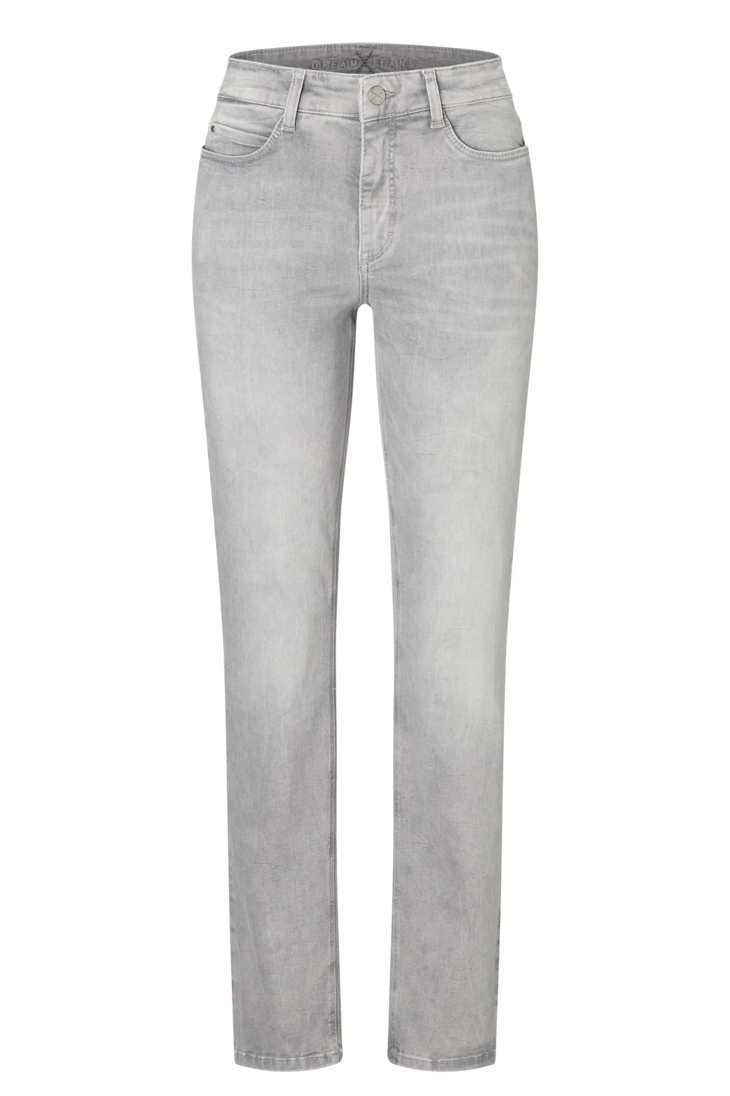 MAC Dream Snazzy Grey Wash Straight Jeans (L30) 5401-90-0355-D328
