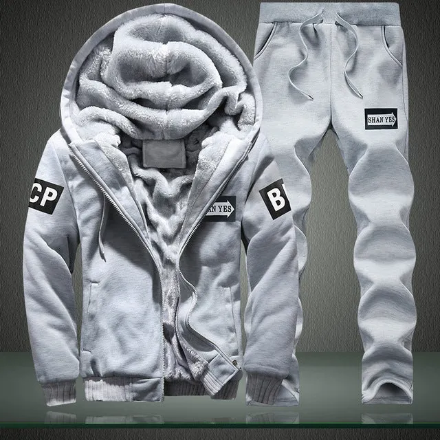 Men Training Sport Running 2 Piece Set