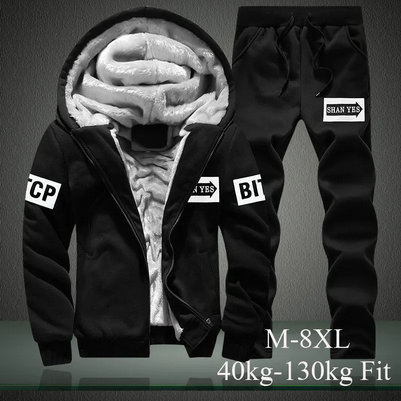 Men Training Sport Running 2 Piece Set